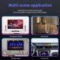 RGB Music Sync LED Lights - Sound-Activated, Rechargeable w/ App Control