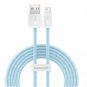 Baseus Dynamic Series 2.4A Fast Charging Cable - Braided USB to 8 Pin, 1M/2M (Data Sync, Durable)