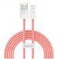 Baseus Dynamic Series 2.4A Fast Charging Cable - Braided USB to 8 Pin, 1M/2M (Data Sync, Durable)