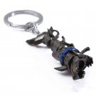 League of Legends Jinx Fishbones Metal Keychain - Arcane LoL Weapon Replica, Gamer Gift