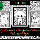 Baby Animals Mindfulness Mandala Coloring Pages, Animals Coloring Sheets PDF