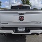 Blood skull Tailgate head Emblem Medallion Satin fits Dodge RAM 2019-2020 1500 2500 3500