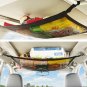 KEEPTOP Ceiling storage net on-board multi-function net hanging storage bag travel storage net