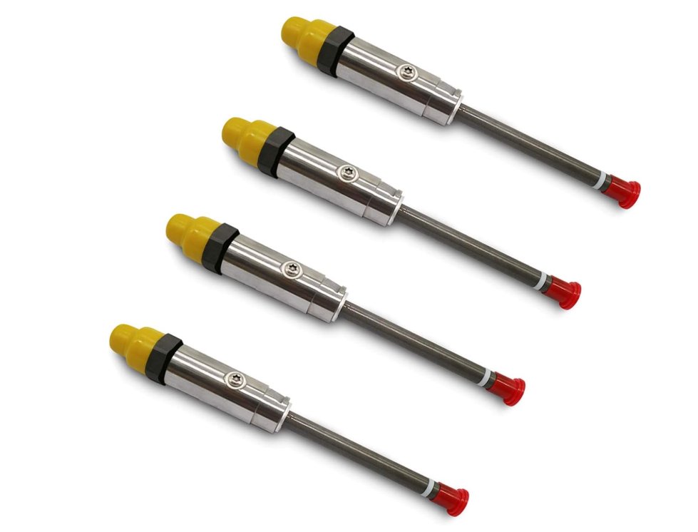4PCS 4W7018 Diesel Engine Fuel Injector Pencil Nozzle