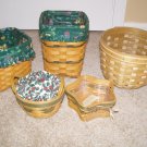 Longaberger Tissue Basket with Liner and Protector
