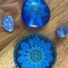 Incense holder & coaster (Blue & green)