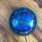Incense holder & coaster (Blue & green)