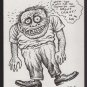 HEY #1 underground comix DAVID TOSH Lee Burks R. CRUMB mini-comic 1986