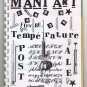 MANI ART #111 assembling mail art zine postale Pascal Lenoir 1998 #30/60