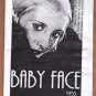 BABY FACE 1933 movie zine – unknown author