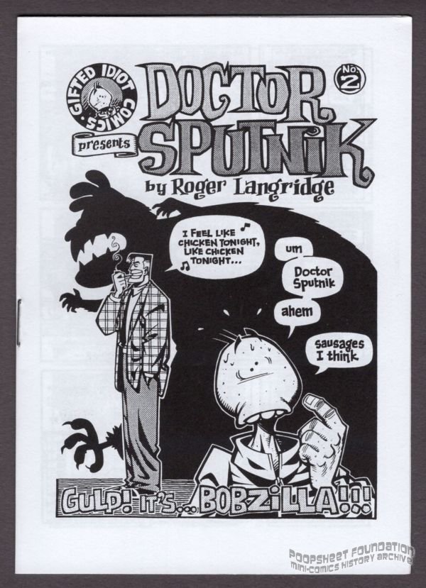 DOCTOR SPUTNIK #2 underground comix ROGER LANGRIDGE British small press comic 1996