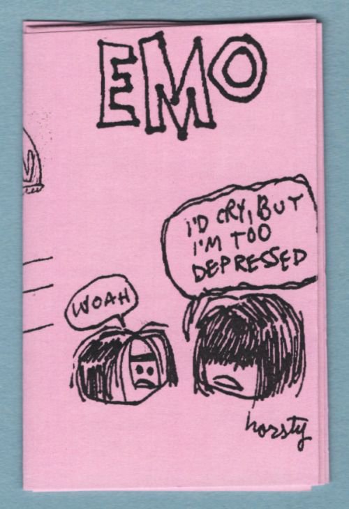 EMO mini-comic BRIAN HORST small press cartoons