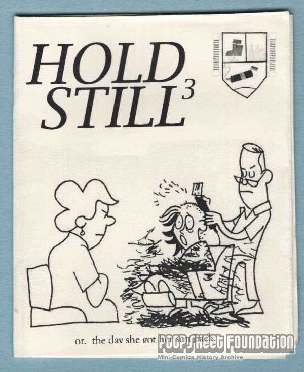Hold Still #3 BRIAN HORST mini-comic minicomic Get a Haircut!