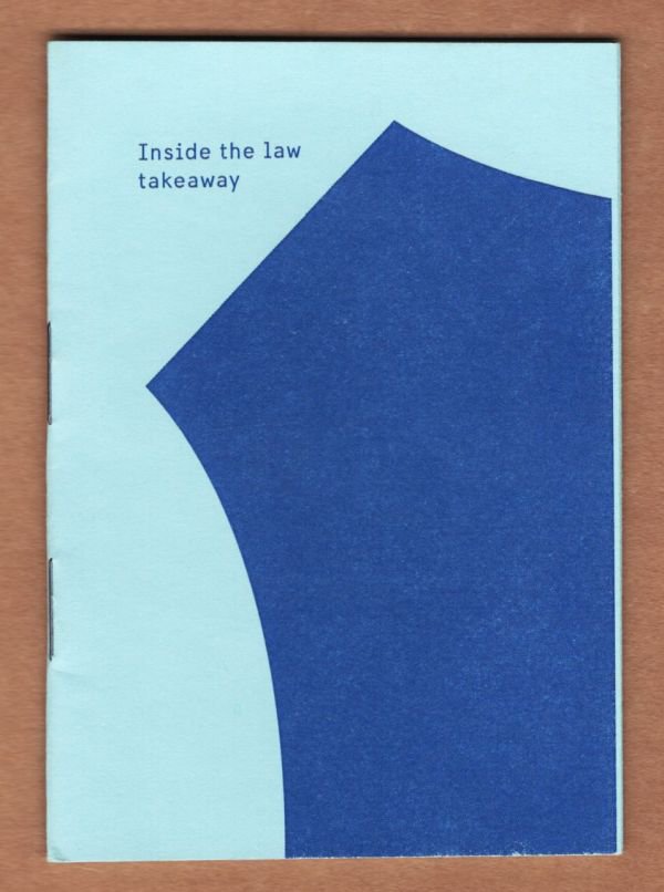 Inside the Law: Takeaway mini-zine minizine
