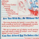 Alternatives MATT HOWARTH flyer underground comix fanzine handbill 1973