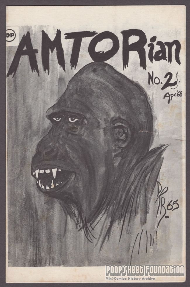 AMTORIAN #2 pulp ERB fanzine MIKE ROYER John McGeehan TARZAN Broadhurst 1965