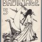 BADINAGE #5 sf fanzine MOY ROAD Archie Mercer PAUL KNAPP British final issue ’68