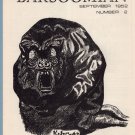 BARSOOMIAN #2 ERB fanzine DAVID KOHR Edgar Rice Burroughs zine 1952 (1969 ed)