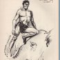 BARSOOMIAN #3 ERB fanzine HARRY HABBLITZ Edgar Rice Burroughs 1952 (1969 ed)
