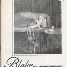 William Blake: An Illustrated Quarterly #45 (Vol. 12, #1) scholarly journal 1978