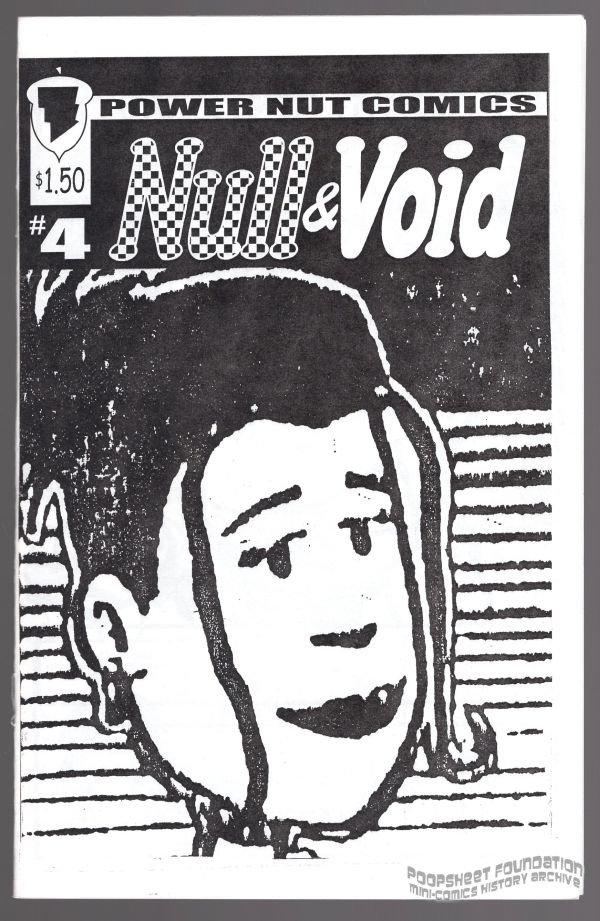 NULL & VOID #4 minicomic DONOVAN CATER small press mini-comic zine 2002