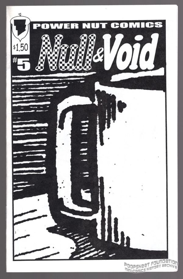 Null & Void #5 minicomic DONOVAN CATER small press mini-comic zine 2003