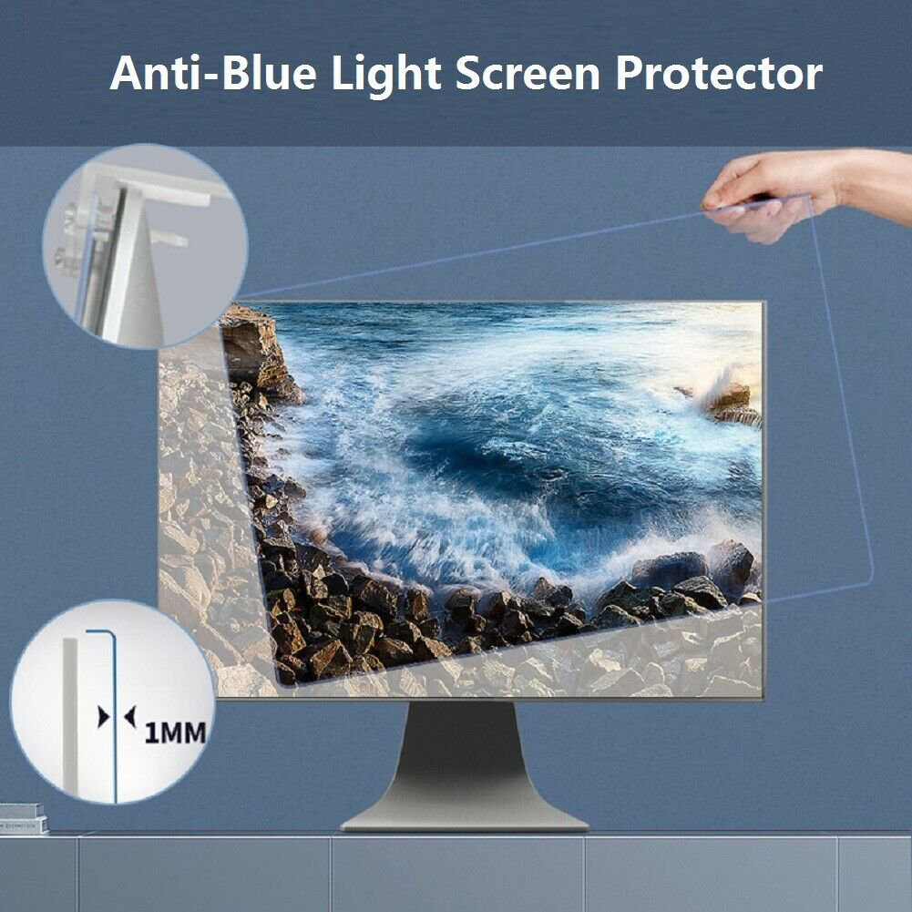 13 Inch 13" PC Anti Blue Light Monitor Reduce Eyes Fatigue Pain Screen Protector