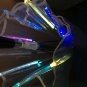 Light up Blade Runner Changing Color Change LED Transparent Umbrella w/ Flashlight