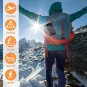 Waterproof Solar Sun Power Bank High Capacity Portable External Battery Charger