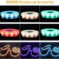 Waterproof Beautiful LED Strip Lights RGB Room 5050 Tape Light Color Changing