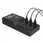 Multi Port USB Charging Power Station Hub Desktop Cell Phone Charger Organizer