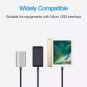 Multi Port USB Charging Power Station Hub Desktop Cell Phone Charger Organizer