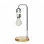 Wireless Charge Phone floating Levitation Desk Black lamp Warm White Light Bulb