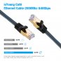 2X 1 M Meter CAT8 Cat 8 Ethernet Network Lan Cable Cord 24AWG SFTP Shielded RJ45