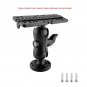 Marine Boat Kayak Fishfinder Fish finder Swivel Ball Mount Base Mounting Plate