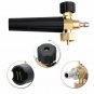 1/4" Pressure Snow Foam Washer Car Wash Soap Lance Cannon Sprayer Jet Bottle