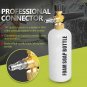 1/4" Pressure Snow Foam Washer Car Wash Soap Lance Cannon Sprayer Jet Bottle