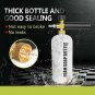 1/4" Pressure Snow Foam Washer Car Wash Soap Lance Cannon Sprayer Jet Bottle