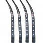 Color RGB LED Strip Under Car Tube bottom System Neon Voice Trigger Lights Kits