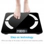 Bluetooth App Digital Bathroom Scale LCD Body Fat Weight Fitness Scales Analyzer