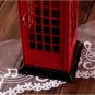 Red Vintage Telephone Phone Booth Postbox Saving Coin Piggy Bank for UK London