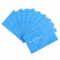 10x Anti Blue Light Purple Test Card with Generator For Glasses Polarized Tester