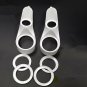 White Color Car Audio Speaker A Column Tweeter Bracket Gasket Washer for 2 C1F2