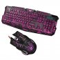 Multi Colored Gaming Game Backlight Keyboard Optical Mouse LED Color Changing