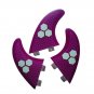Fiberglass Fin Set Surfing FCS G5 Thruster Water Surf Board Sport Surfboard Fins