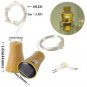 6X Solar Powered LED Night Fairy Waterproof Warm White Wine Bottle Cork Light