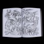 Dragon Claw Tattoo Flash Drawing Painting Art Design Manuscript Sketch Line Book
