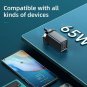 65W GaN Type C USB PD QC 3.0 Fast Charger Plug Phone Notebook Laptop Adapter