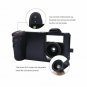 Bluetooth Cell Phone Cam Camera Frame Mount Rig Vlog Stabilizer Wide Angle Lens
