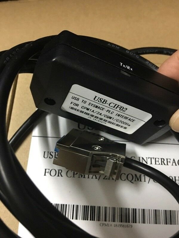 USB-CIF02 USB CIF02 for OMRON PLC CPM1A 2A CQM1 C200 HX HG HE Programming Cable
